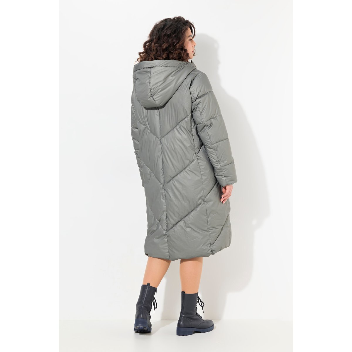 Manteau matelassé gris moyen, ULLA POPKEN