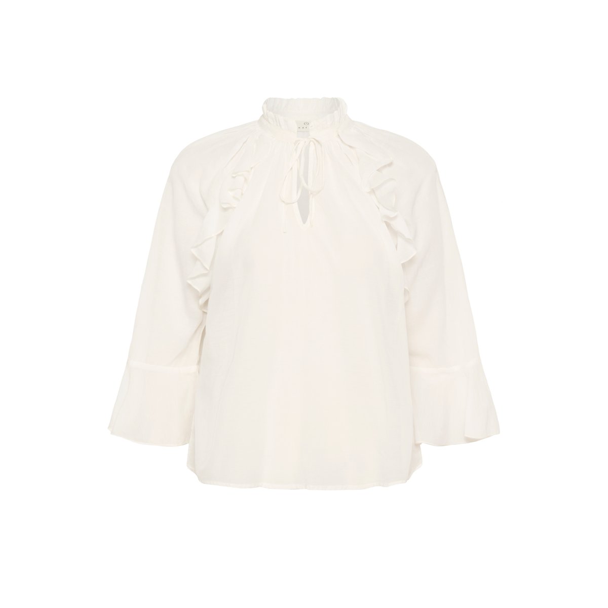 Blouse à manches longues blanc chalk, KAFFE