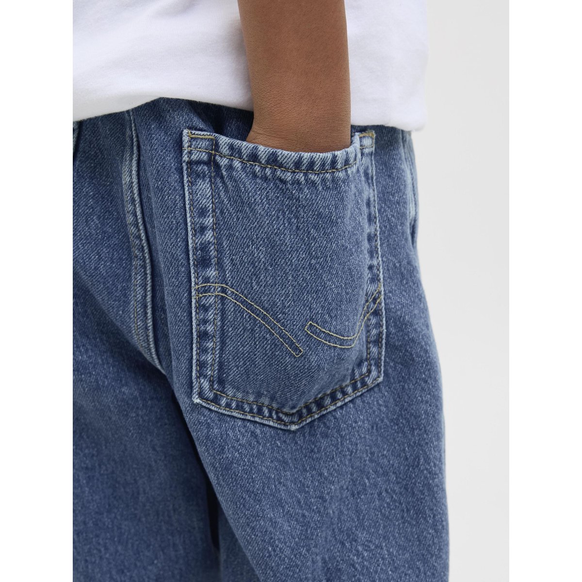 Jean Coupe Décontractée blue denim, JACK & JONES JUNIOR