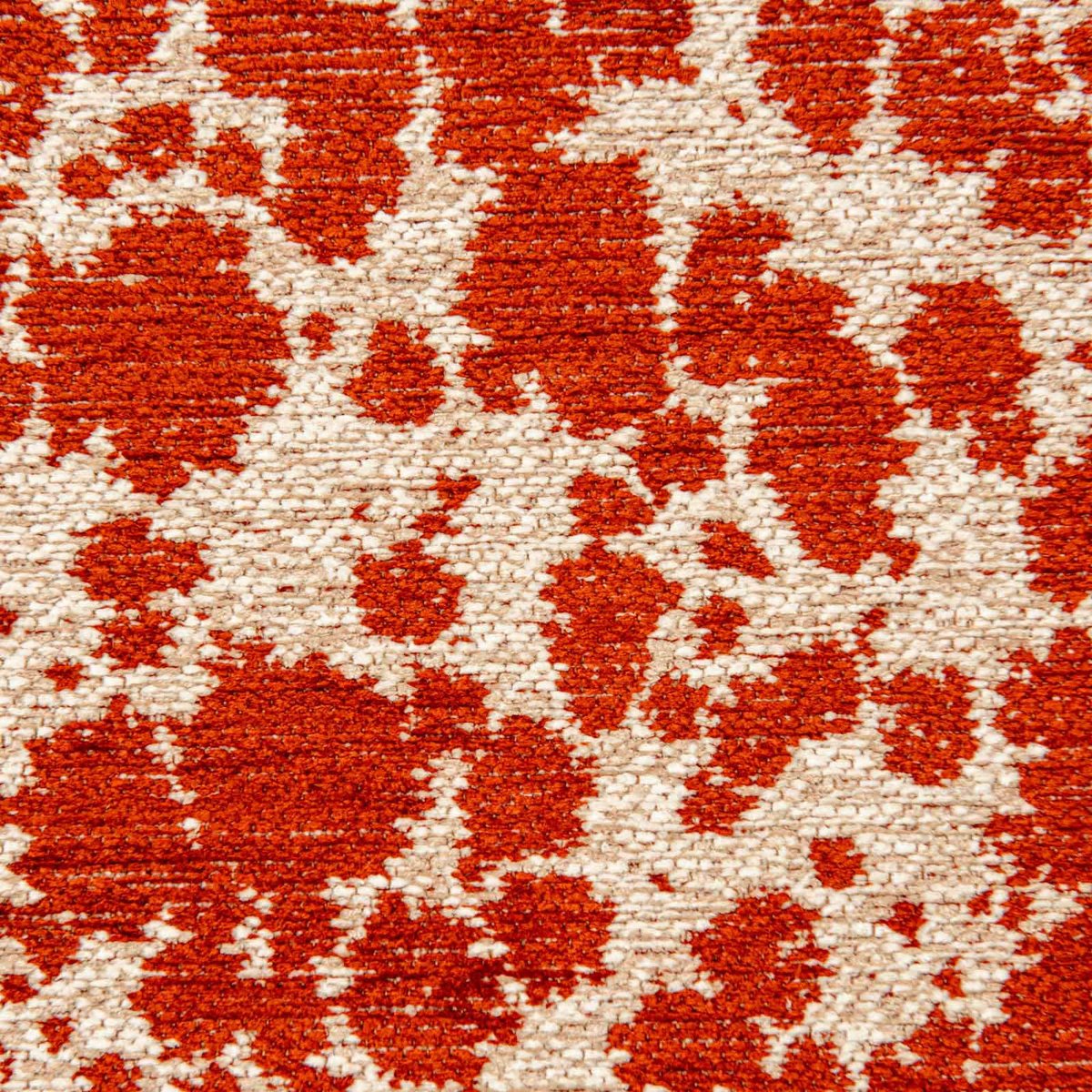 Tapis intérieur extérieur, CLOUD rouge brique moucheté beige, RECOLLECTION