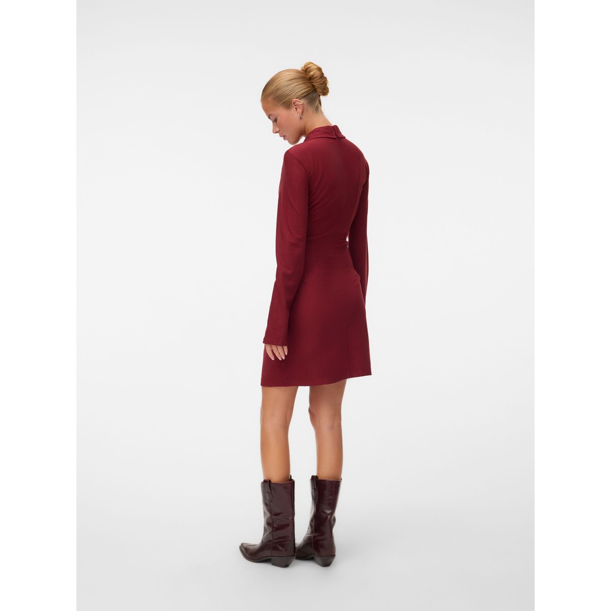 Robe russet brown, VERO MODA