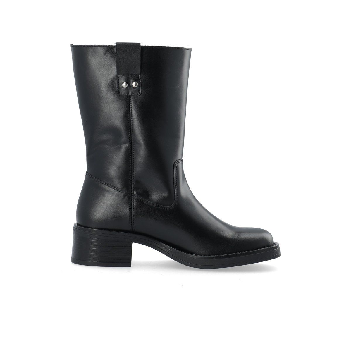 Bottes En Cuir noir - black, BIANCO