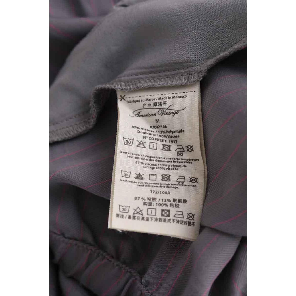 Pantalon large - Très Bon État gris, AMERICAN VINTAGE