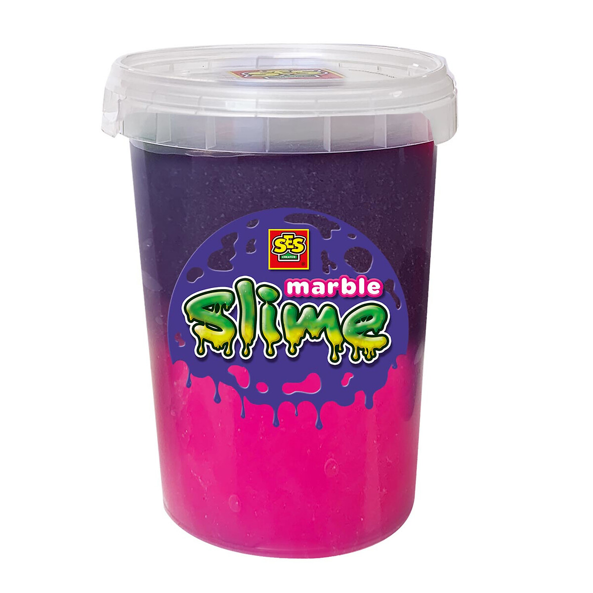 Brinquedo "Slime mármore rosa e roxo 200g", SES multicolor, SES