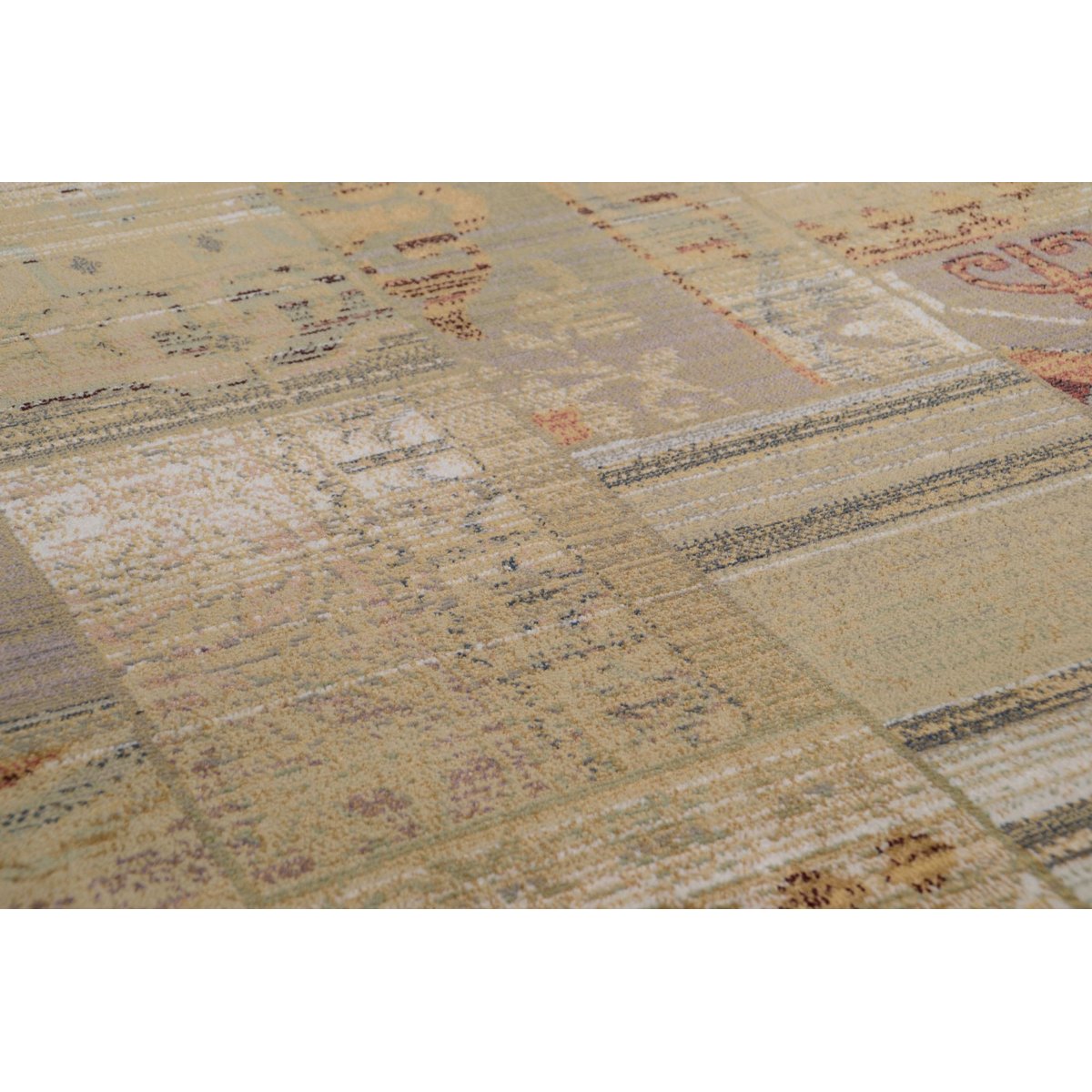 Tapis de salon - GABIRO beige, THEKO