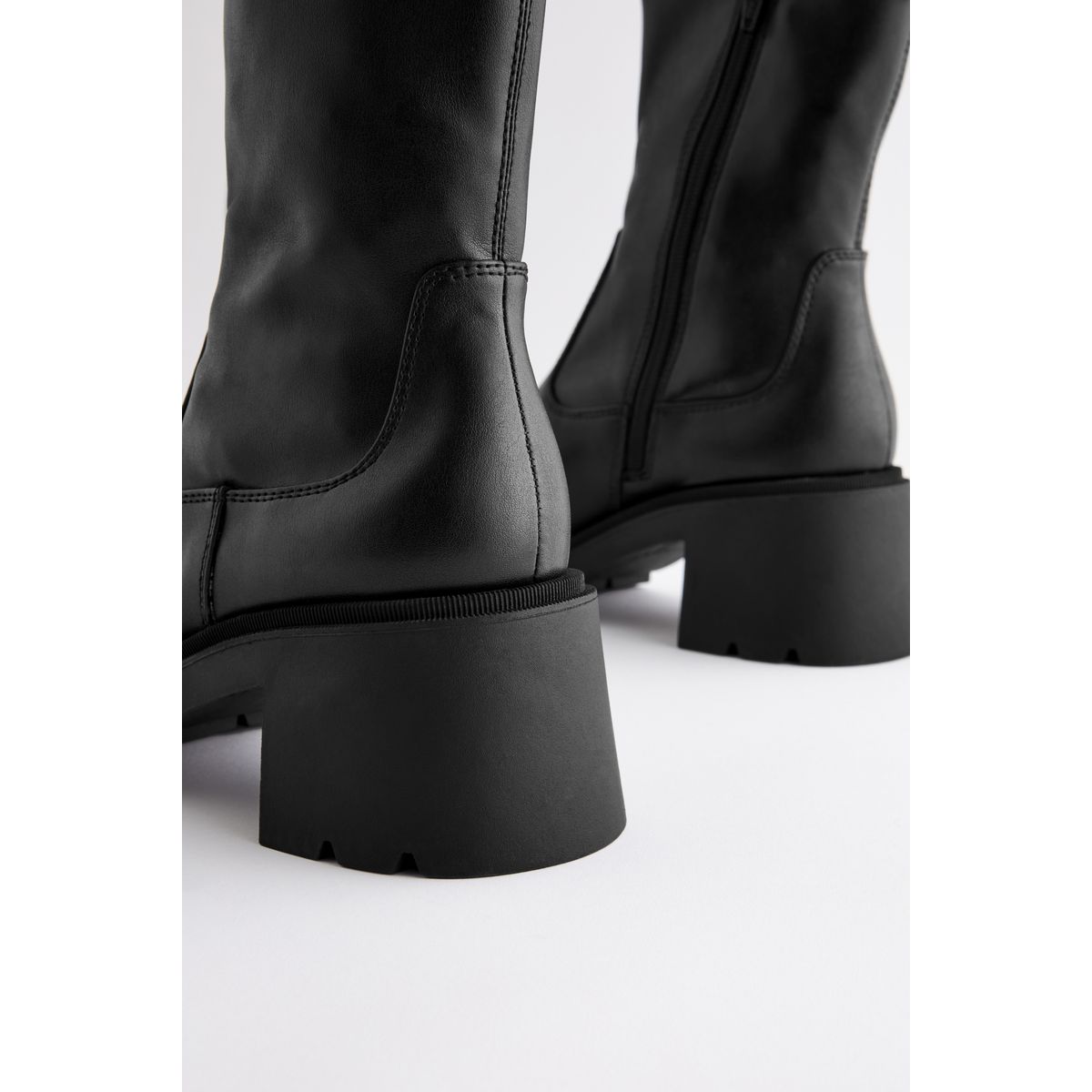 Bottines souples semelle épaisse noir, NEXT
