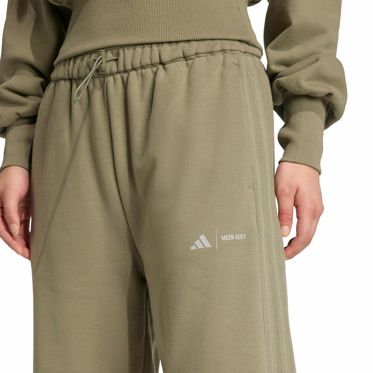 Pantalon ADIDAS x MOONBOOT kaki, ADIDAS SPORTSWEAR