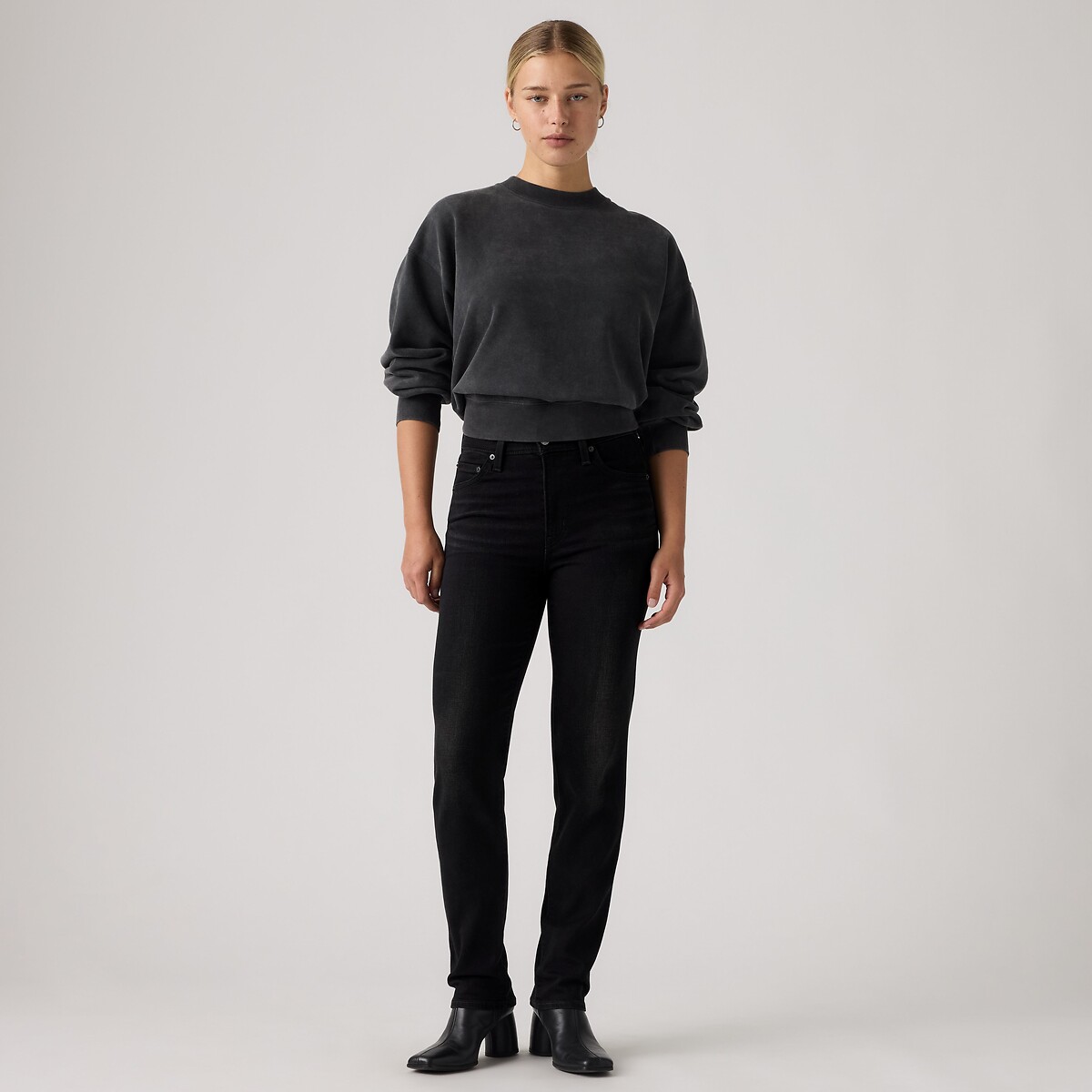 Jeans 722, Slim-Fit, hohe Taille worn midnight, LEVI'S