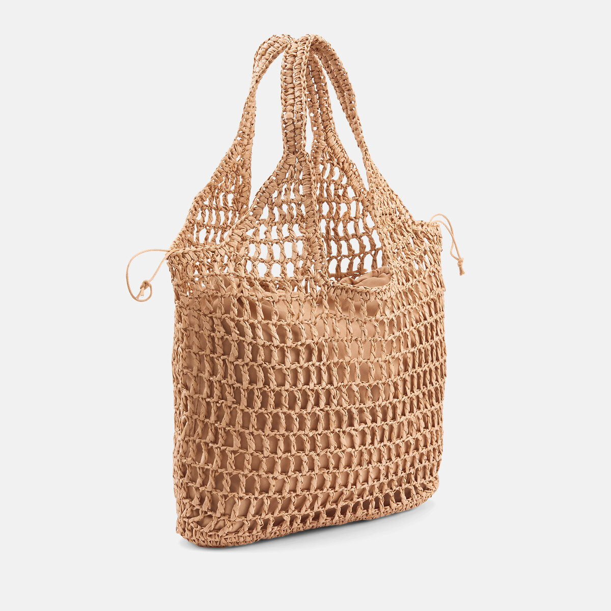 Sac filet shopper, Kamille beige, PIECES