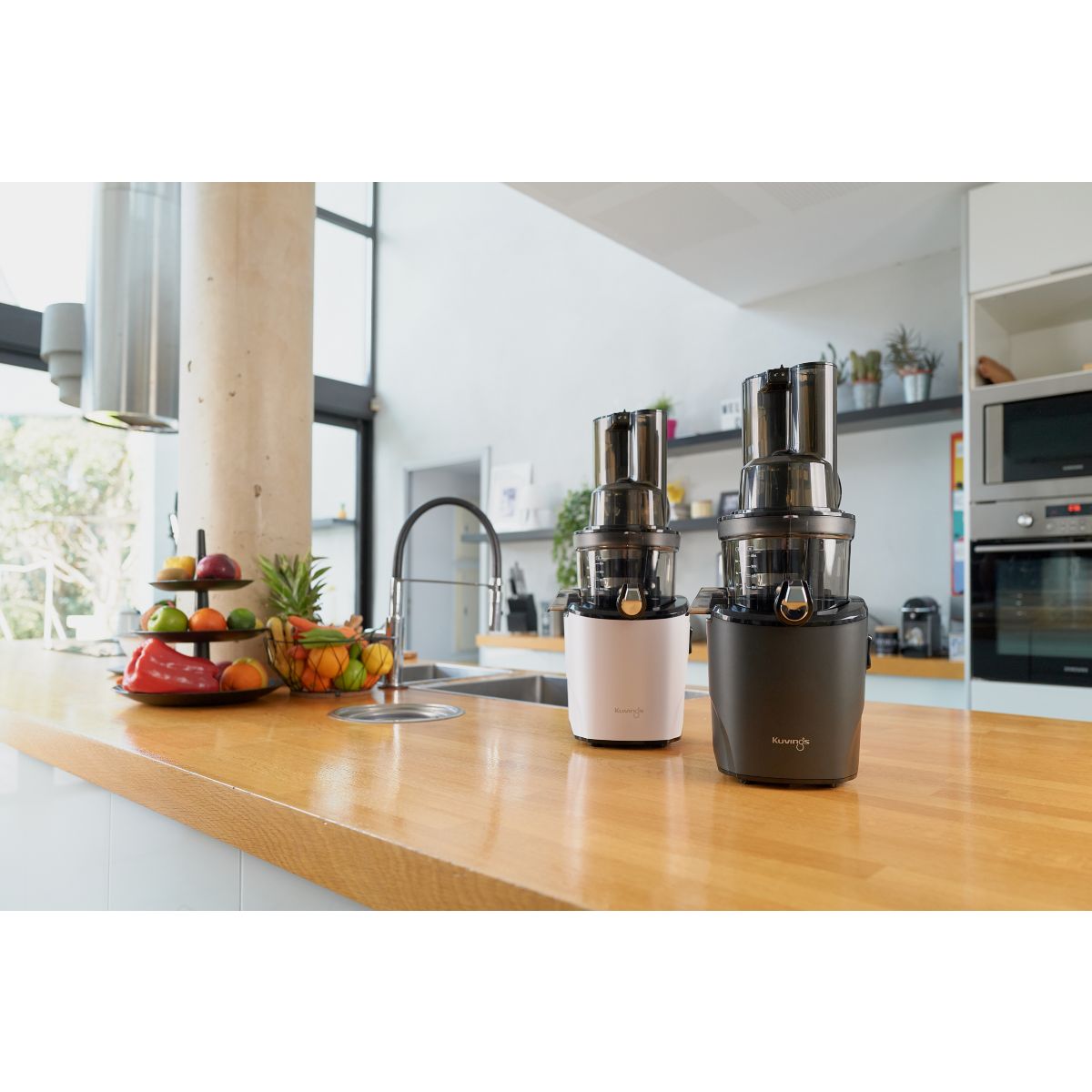 Extracteur de jus KSP-2478CE noir mat couleur unique, KUVINGS