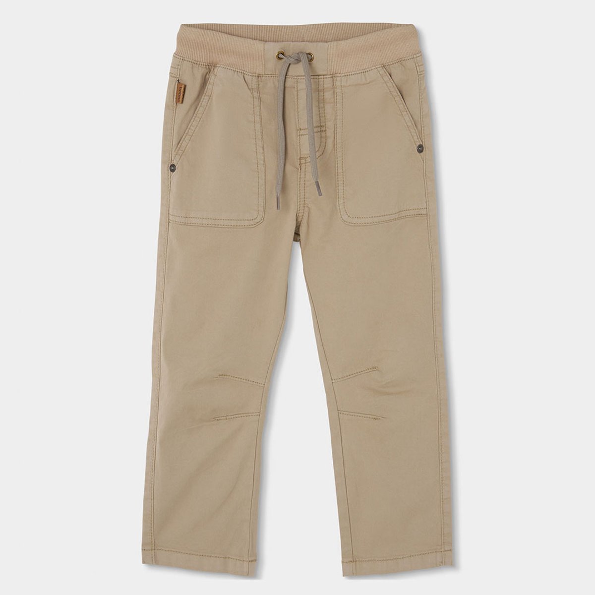 Pantalon d'enfant en coton marron, BOBOLI