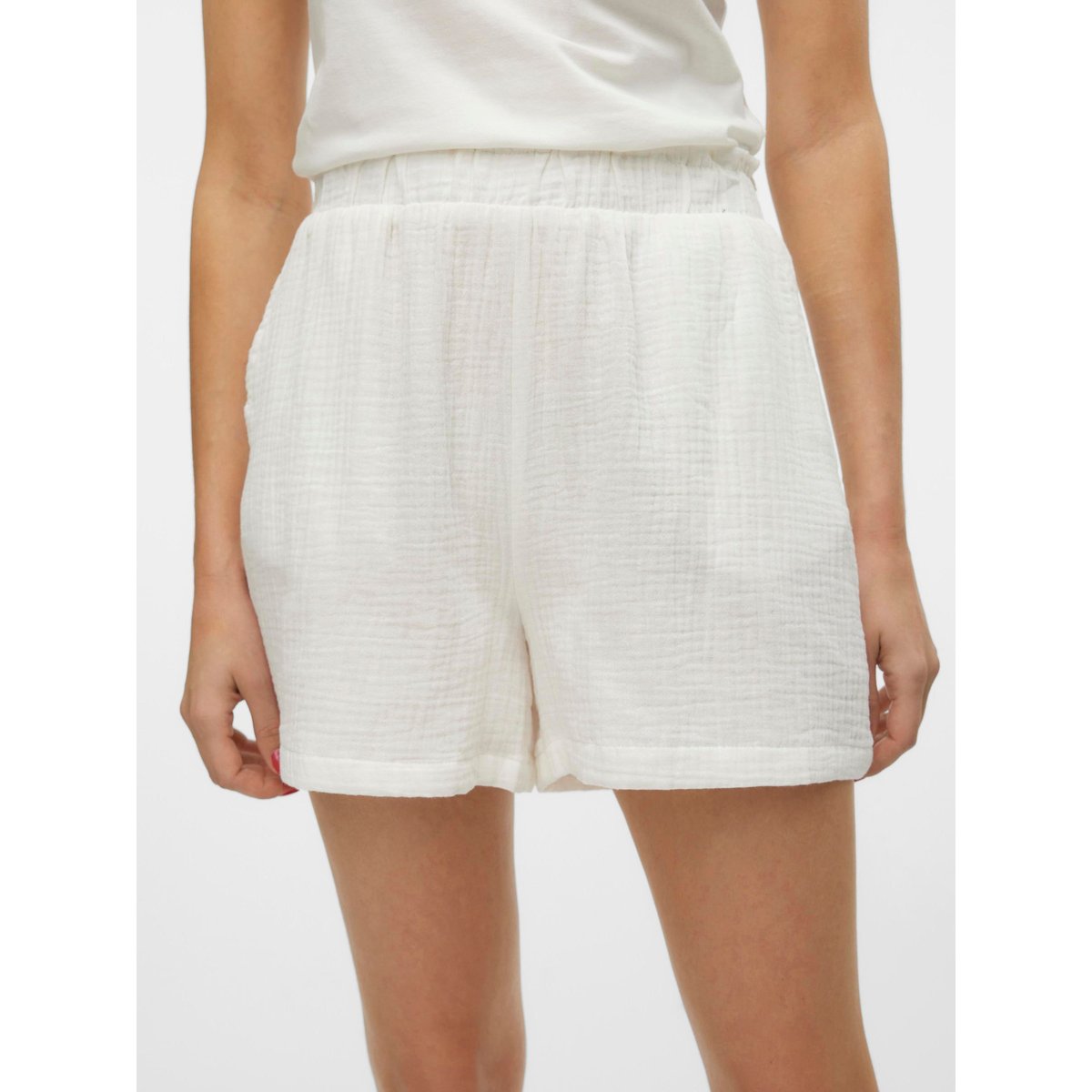 Short snow white, VERO MODA
