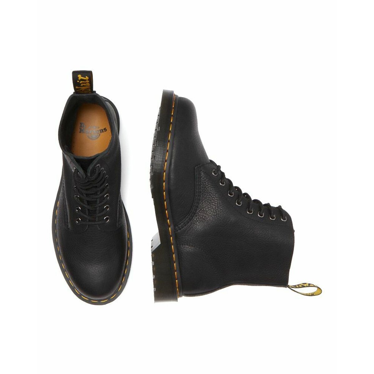Botas Pascal em pele Ambassador preto , DR. MARTENS