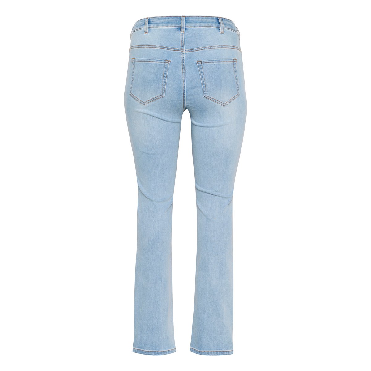 Jeans bleu light blue washed denim, KAFFE CURVE