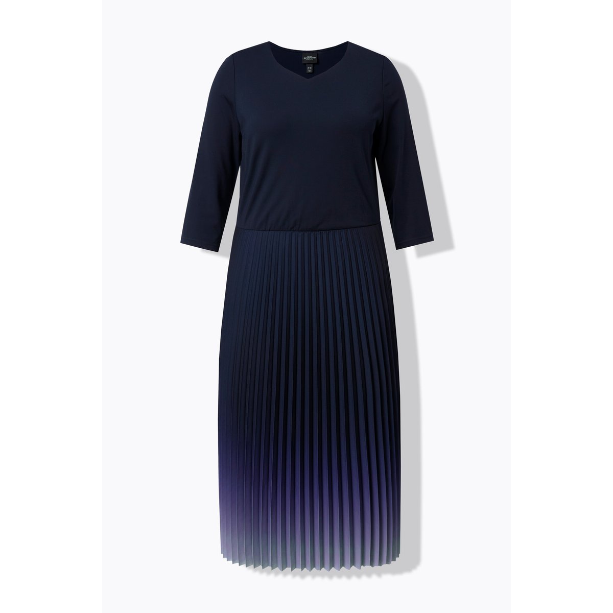 Robe midi marine foncé, ULLA POPKEN