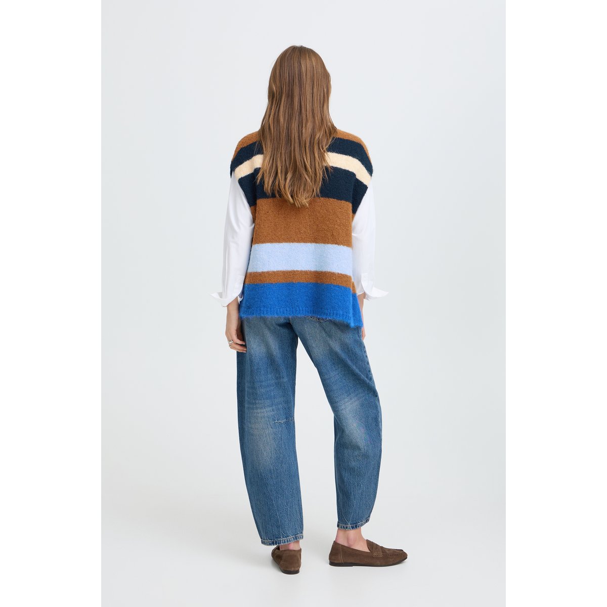 Sans manches sepia mel stripe, B.YOUNG