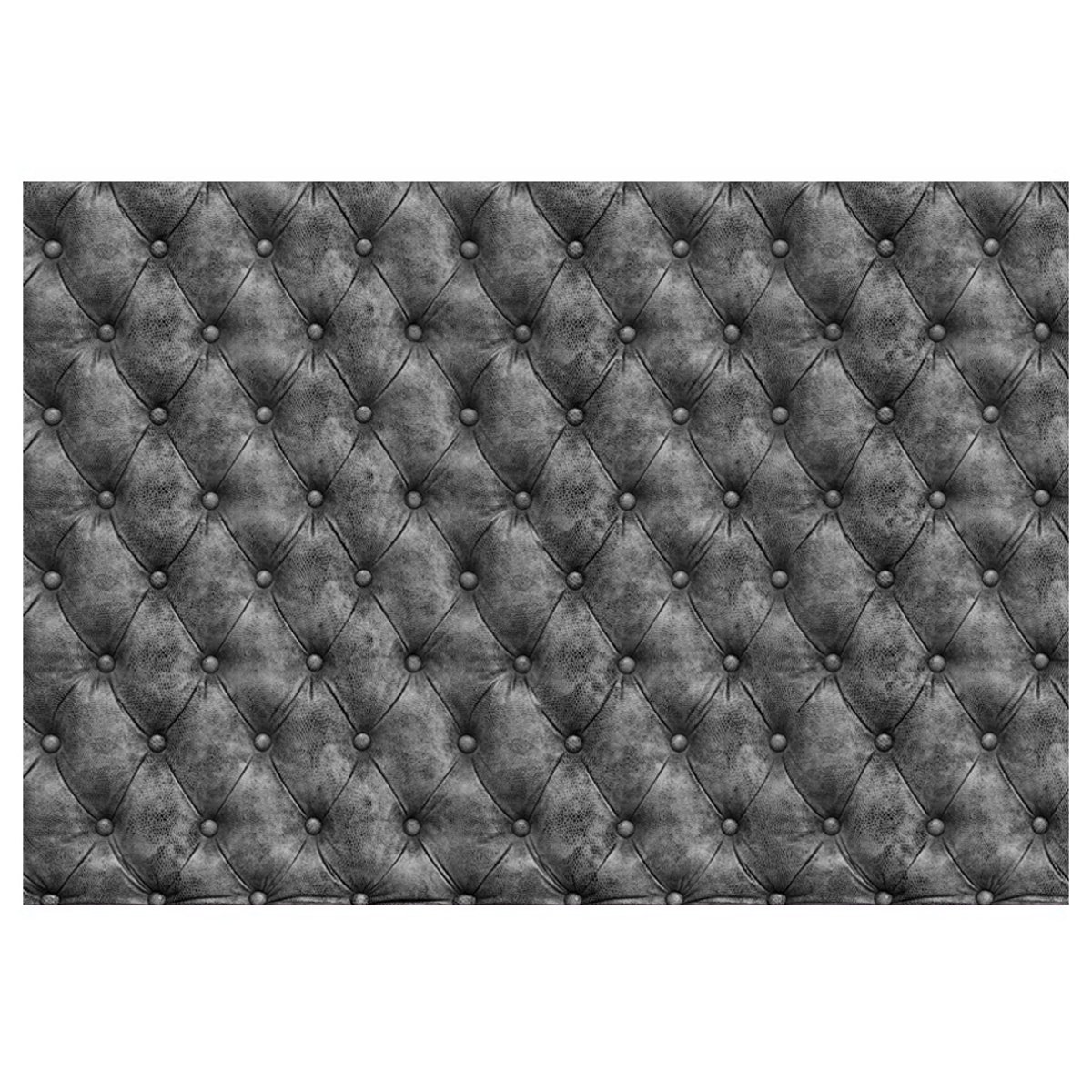 Papier peint intissé panoramique gray rhombuses noir, EDEN
