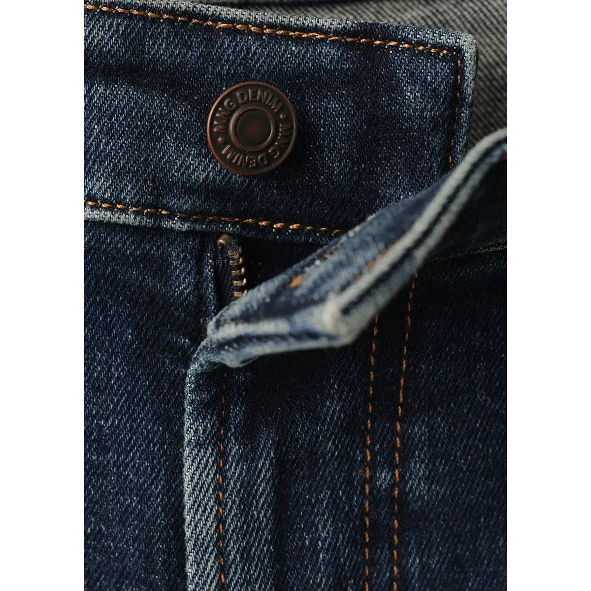 Jean Jan slim fit bleu foncé, MANGO MAN