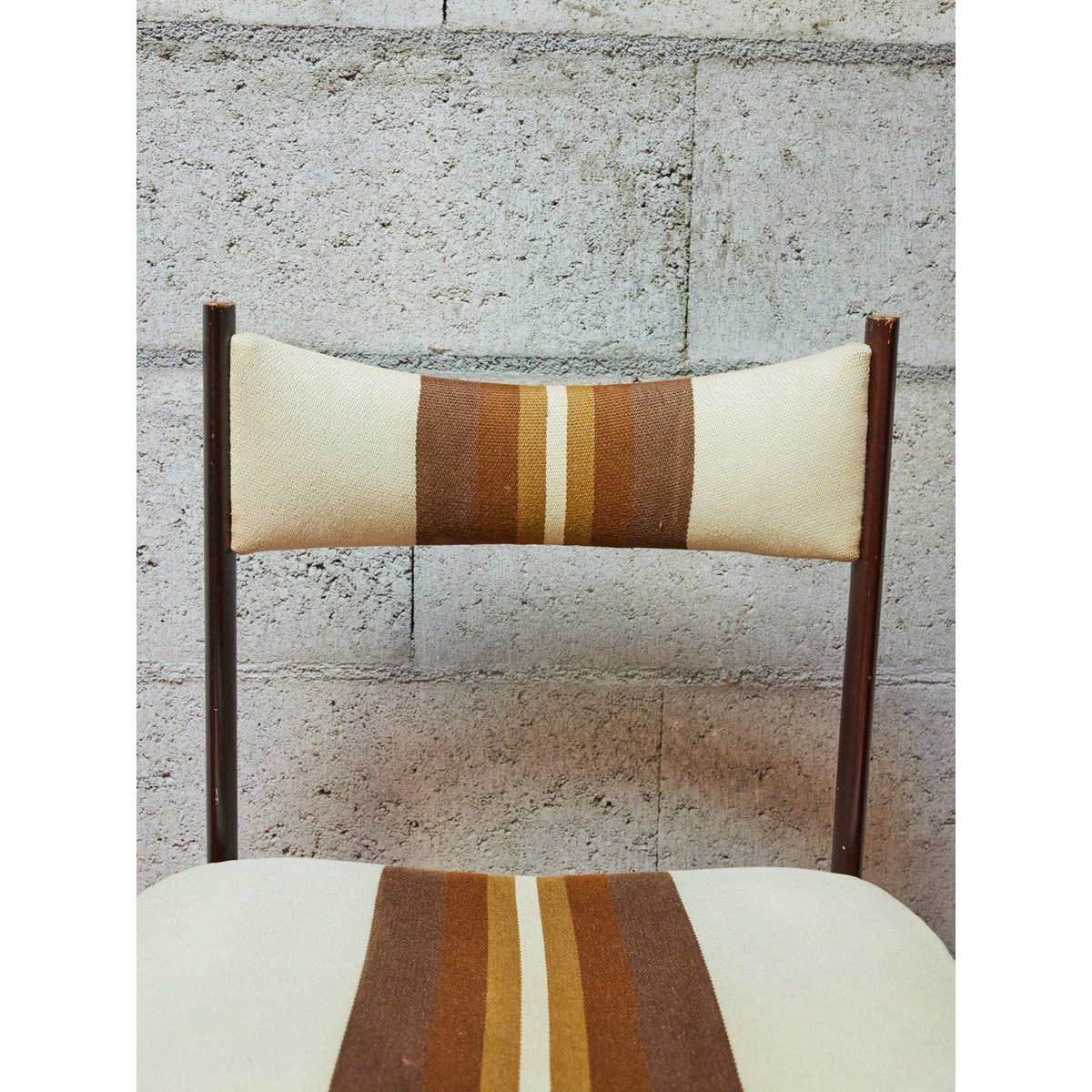 Paire de chaises scandinaves Alma N°1625 - Bon état beige, DEBONGOUT