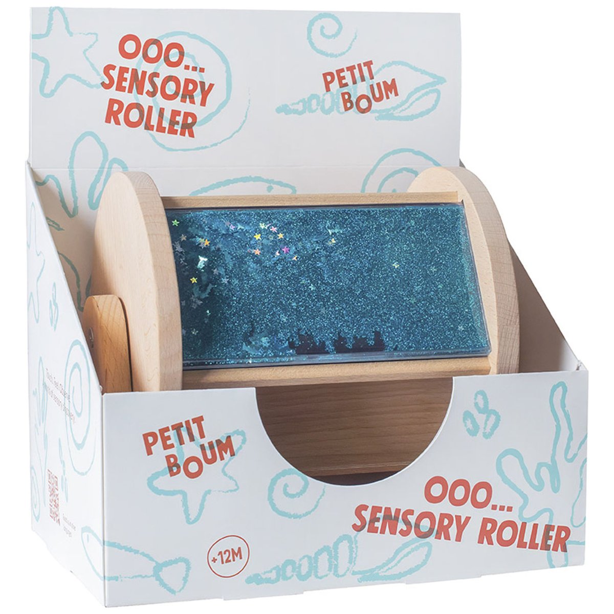 Bouteille sensorielle brun, PETIT BOUM