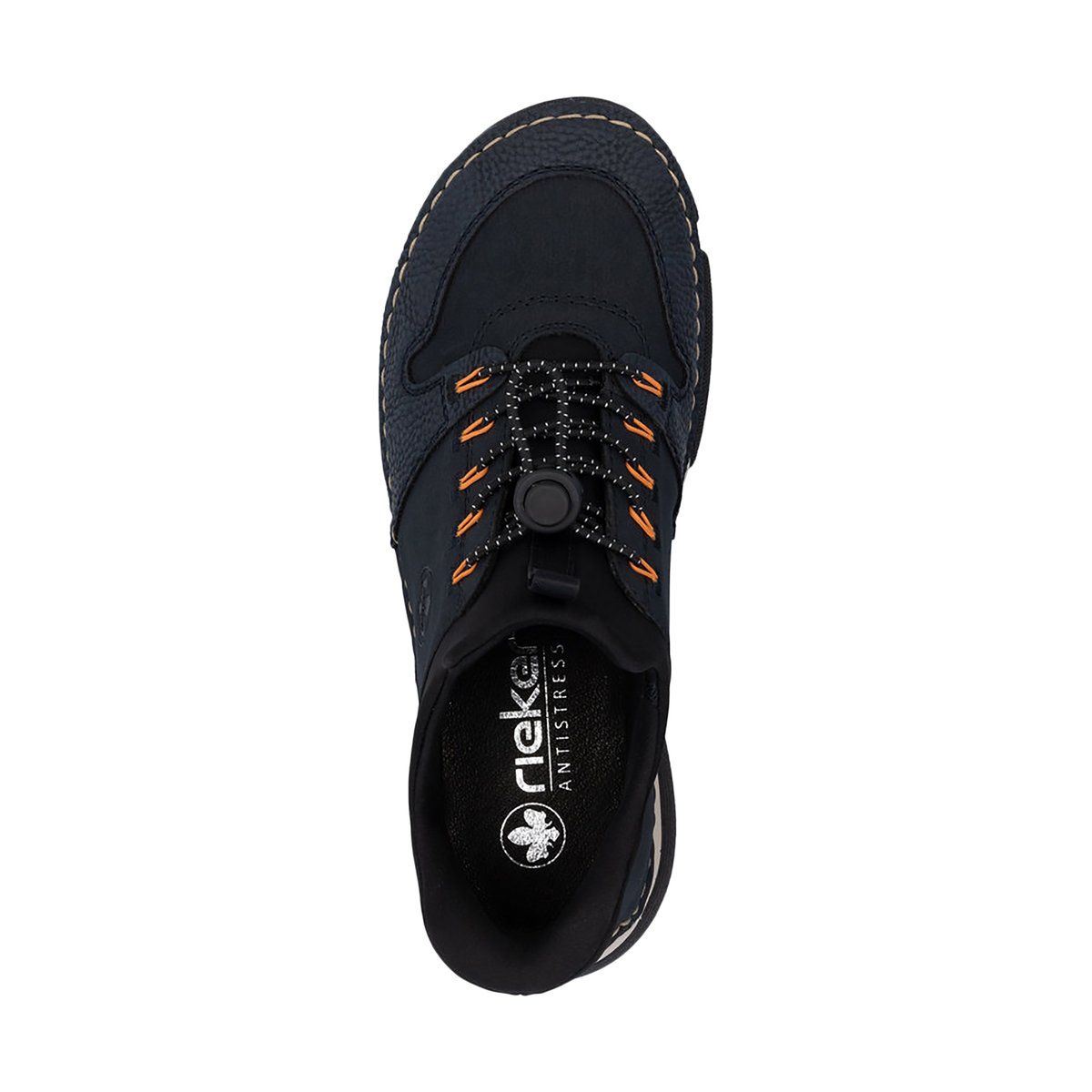 Basket Cuir Namur bleu, RIEKER