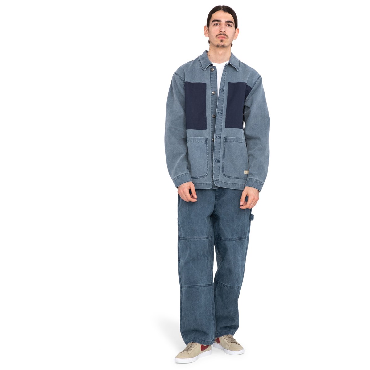 Veste en toile CARPENTER bleu eclipse navy, ELEMENT