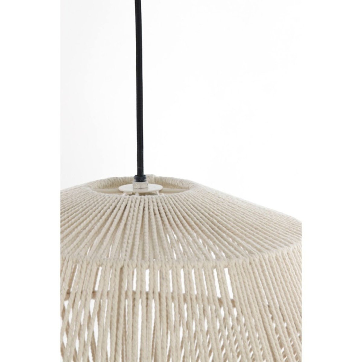 Suspension en corde crème D40 Yade écru, MILLUMINE