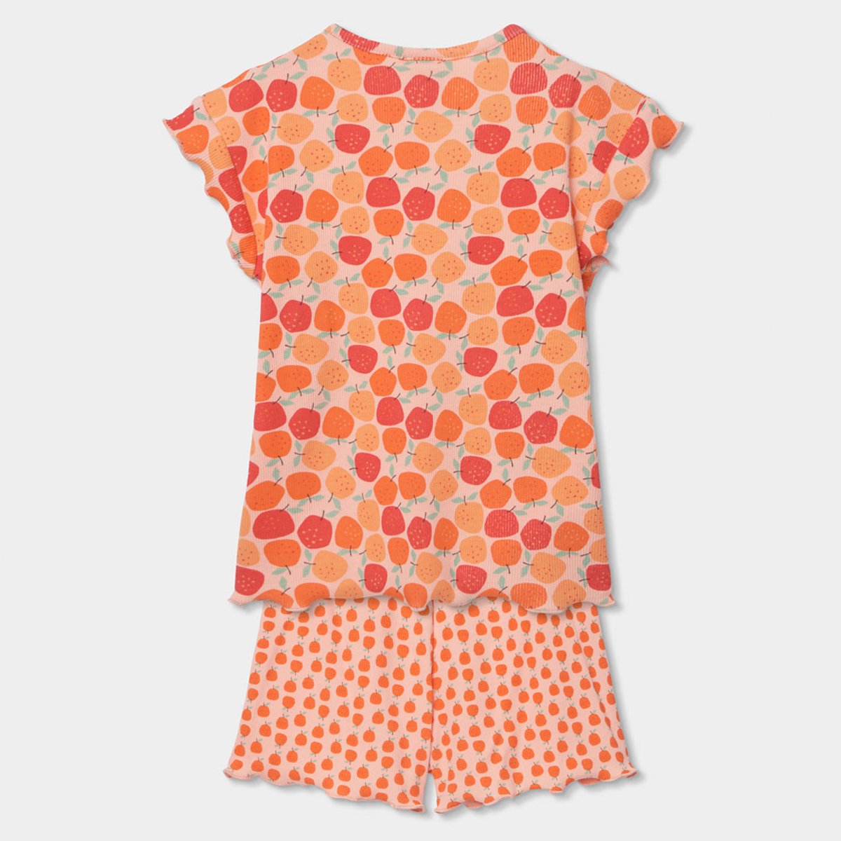 Pyjama fille en coton imprimé multicolore, BOBOLI