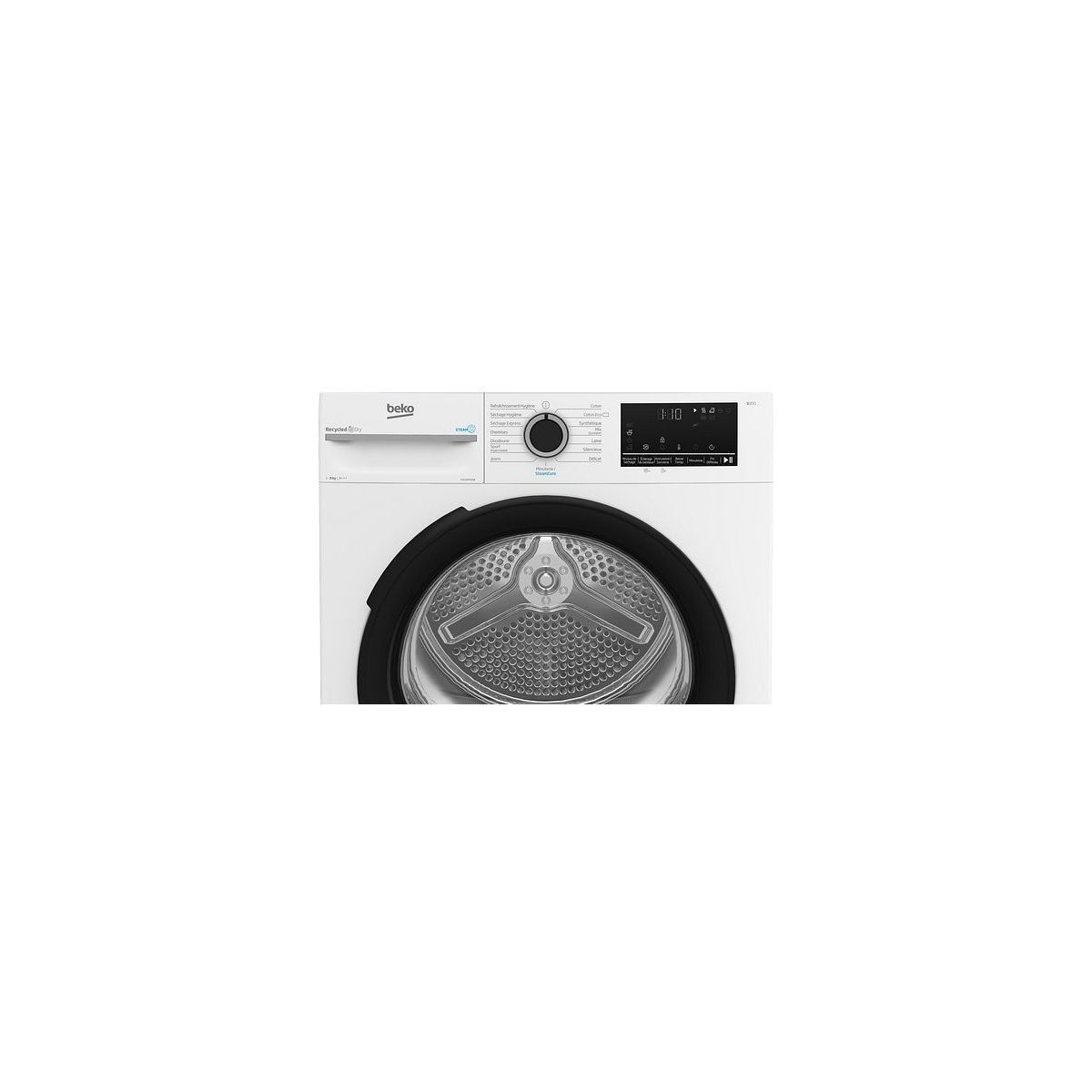 Sèche linge pompe à chaleur D3H28493W couleur unique, BEKO