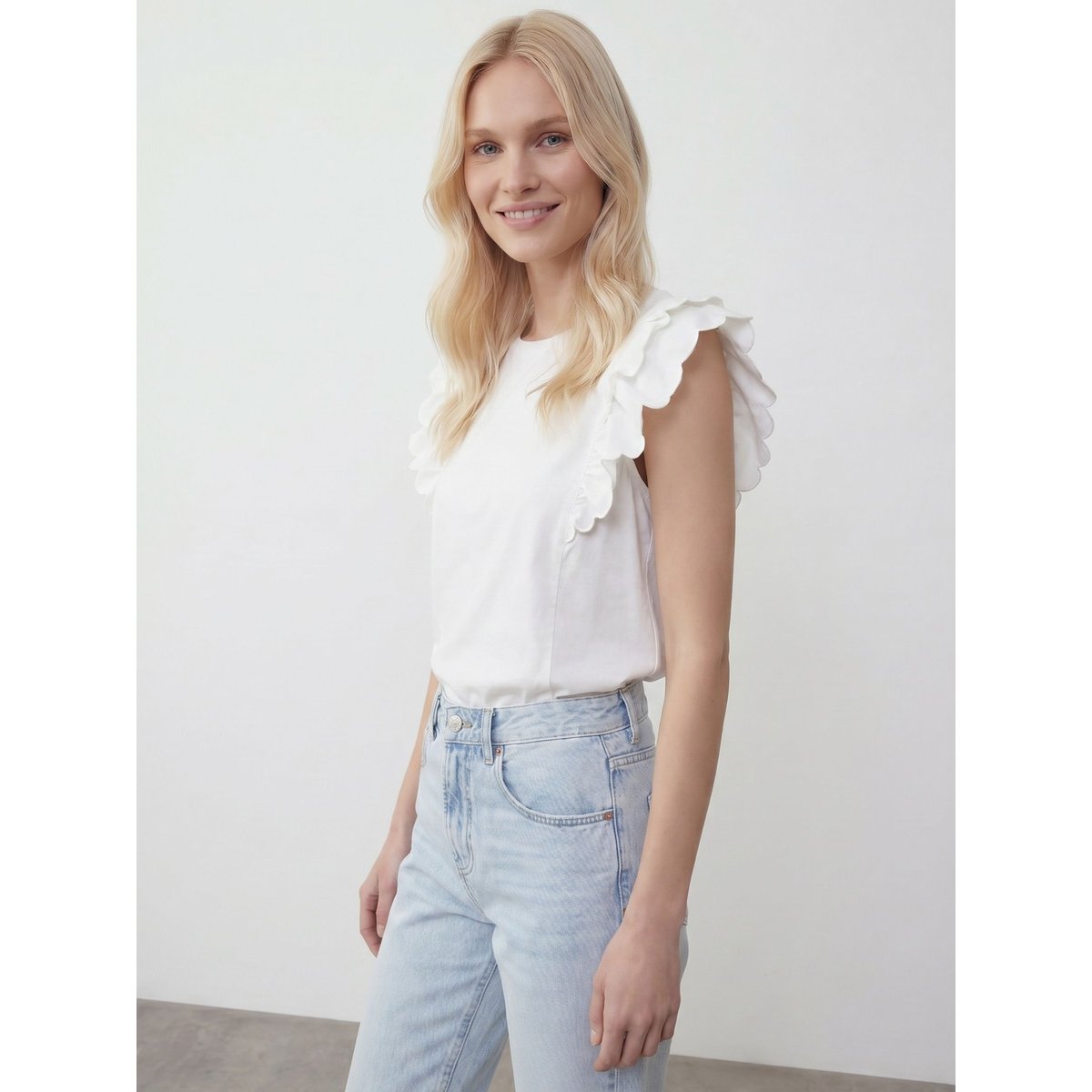Blouse snow white, VERO MODA