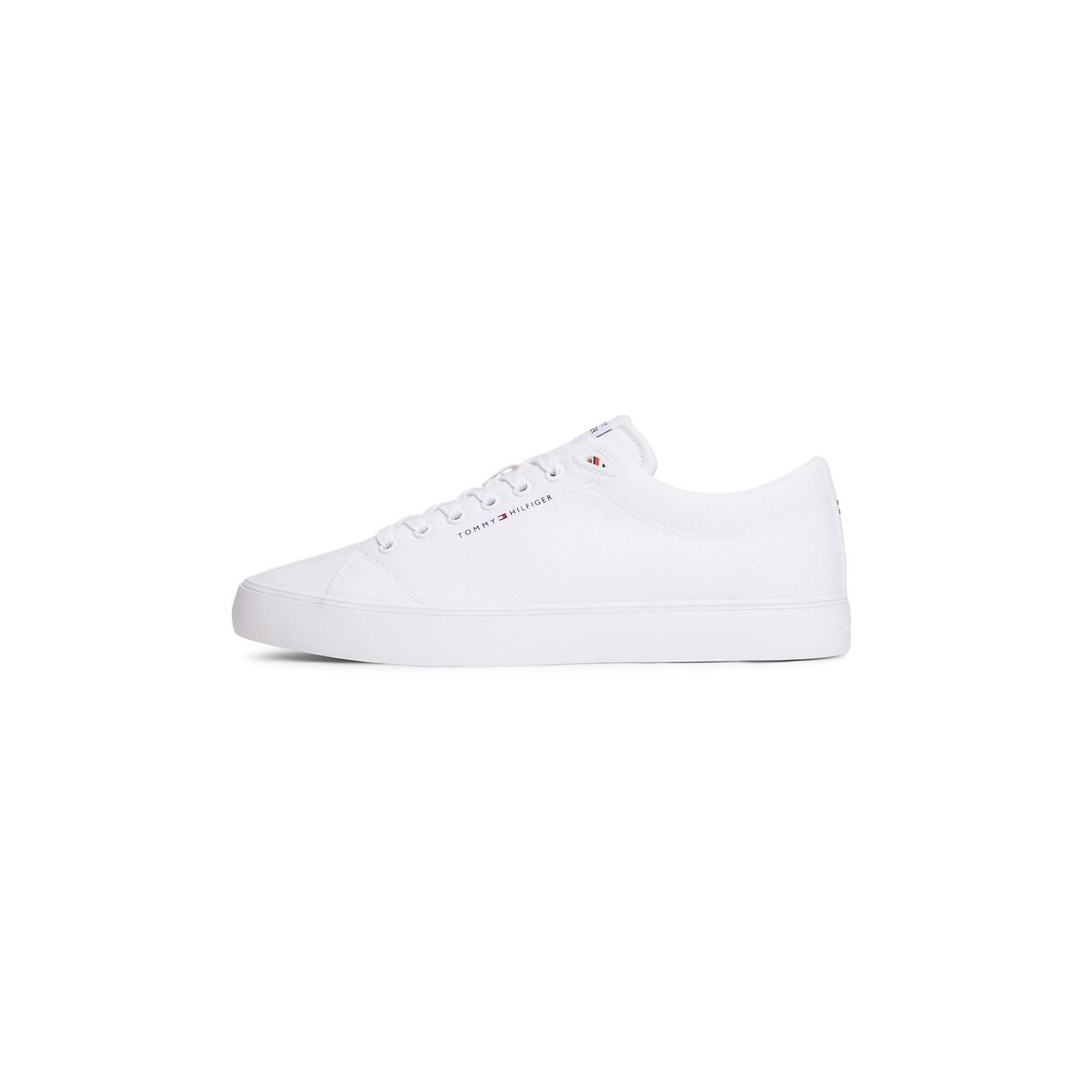 Baskets en canvas Harlem Core II blanc, TOMMY HILFIGER