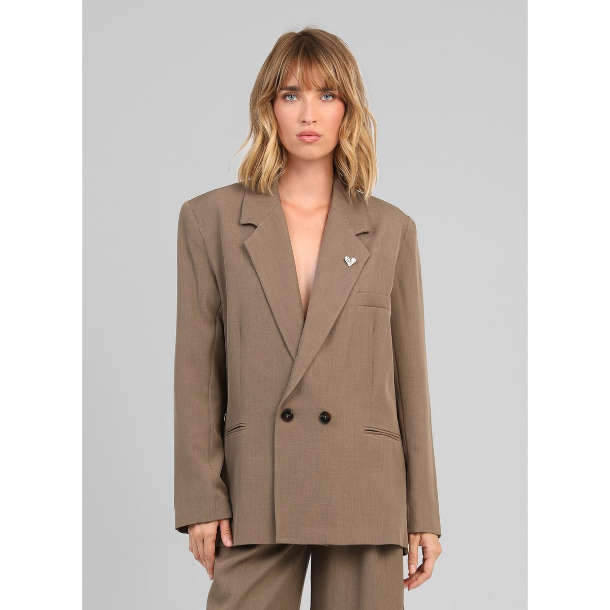 Veste ZAYLA taupe, AN'GE