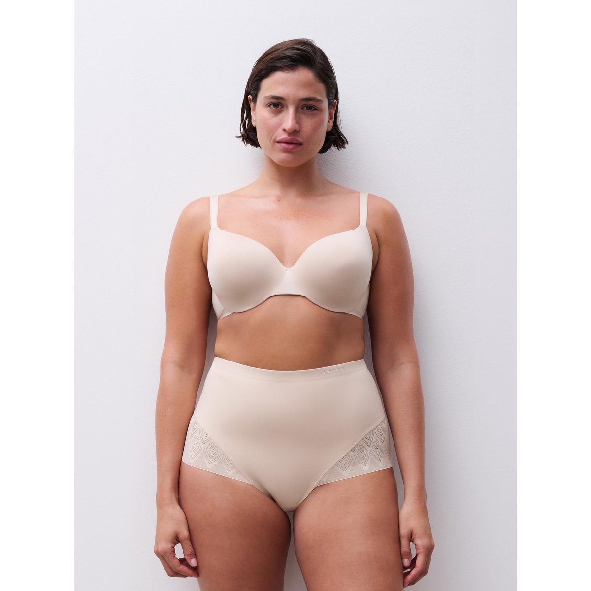 Culotte gainante taille haute SEXY SHAPE beige doré, CHANTELLE