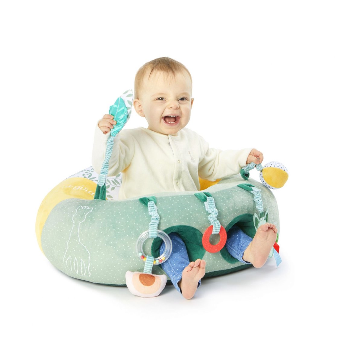 Fauteuil Baby Seat & Play Sophie la girafe vert, VULLI