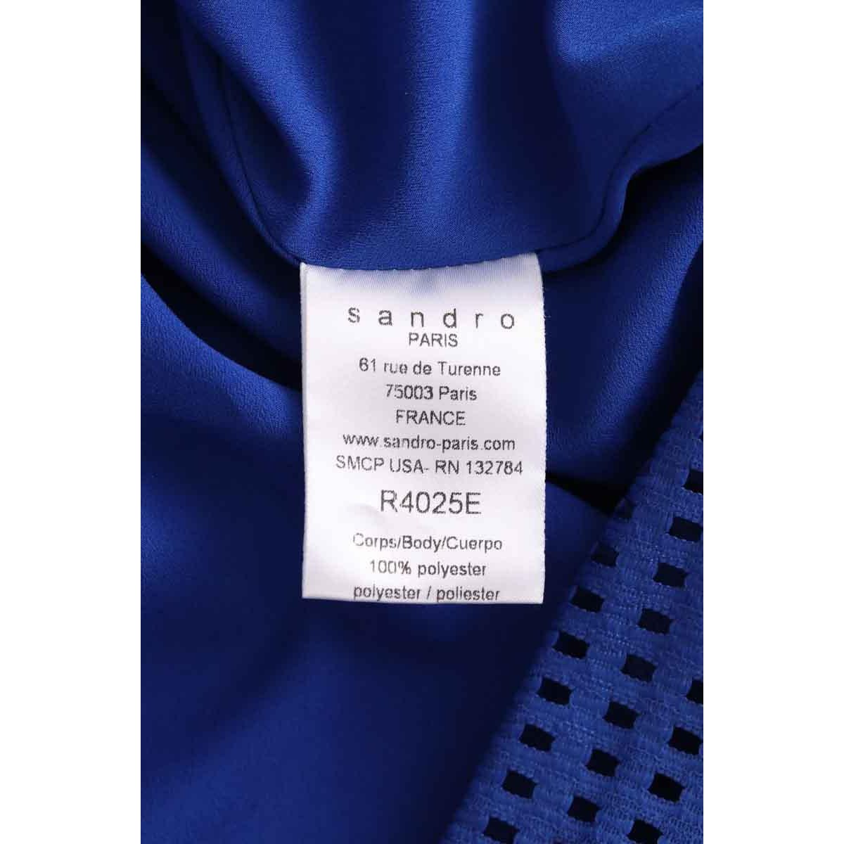 Robe - Très Bon État bleu, SANDRO