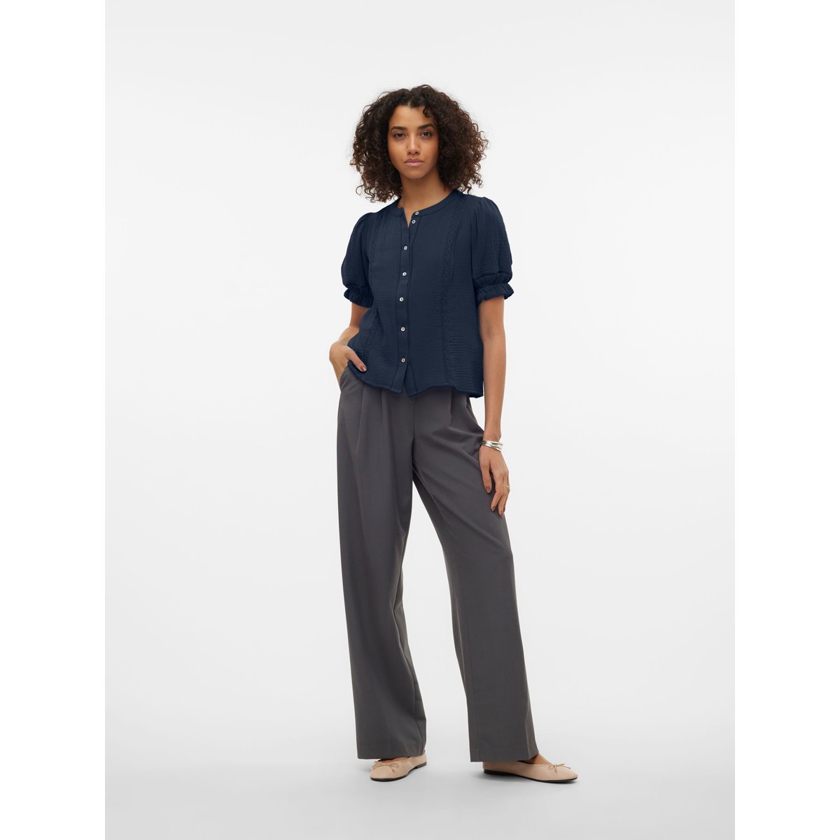 Blouse navy blazer 1, VERO MODA