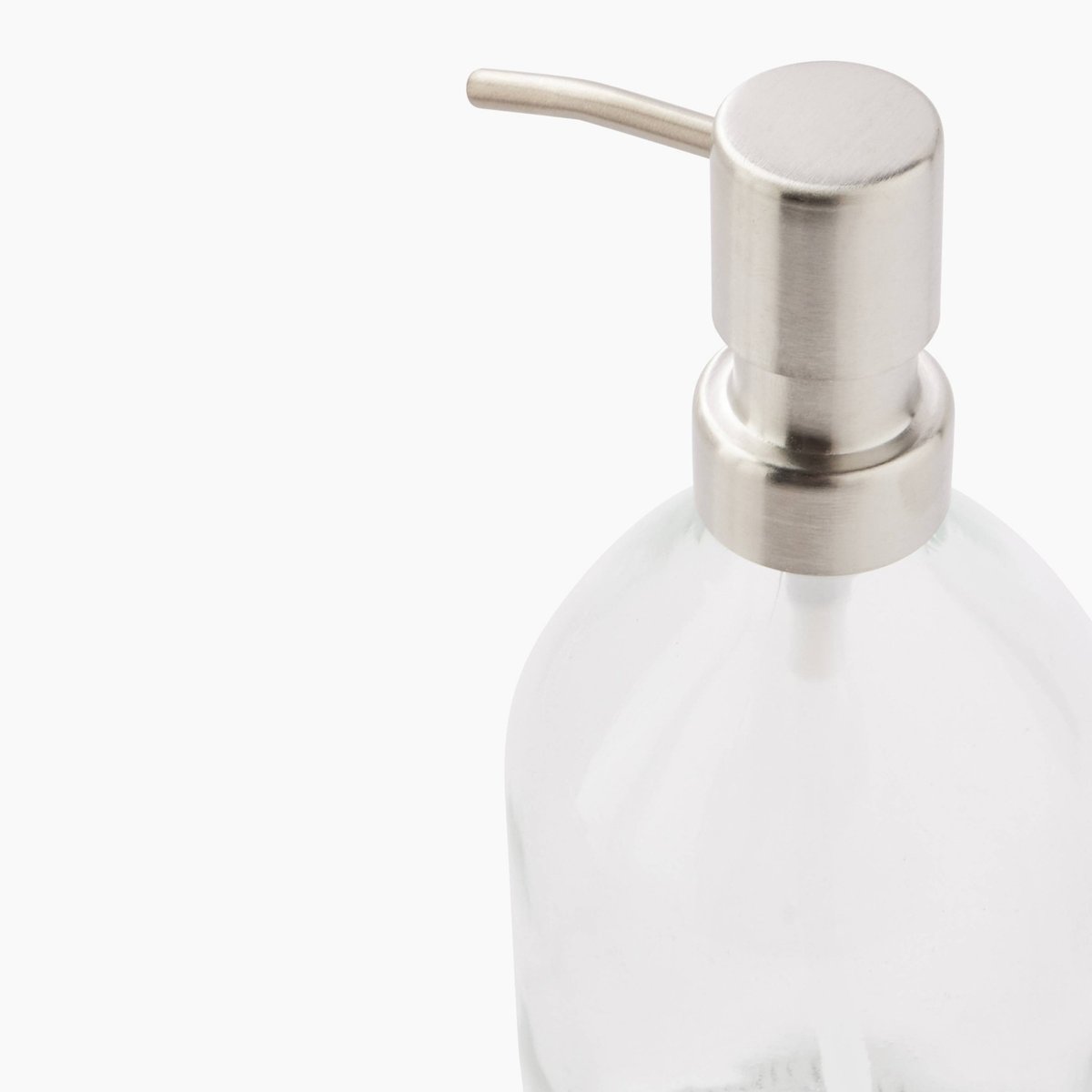 Distributeur de savon en verre transparent, MONOPRIX MAISON