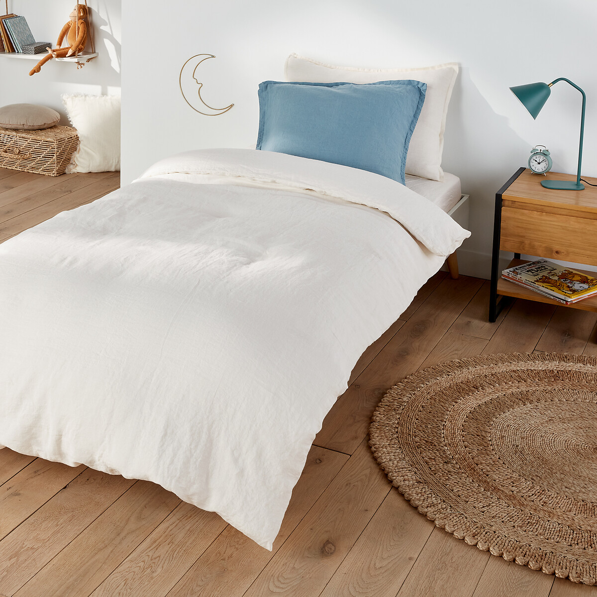 Linot Washed Linen Child's Pillowcase ecru , LA REDOUTE INTERIEURS