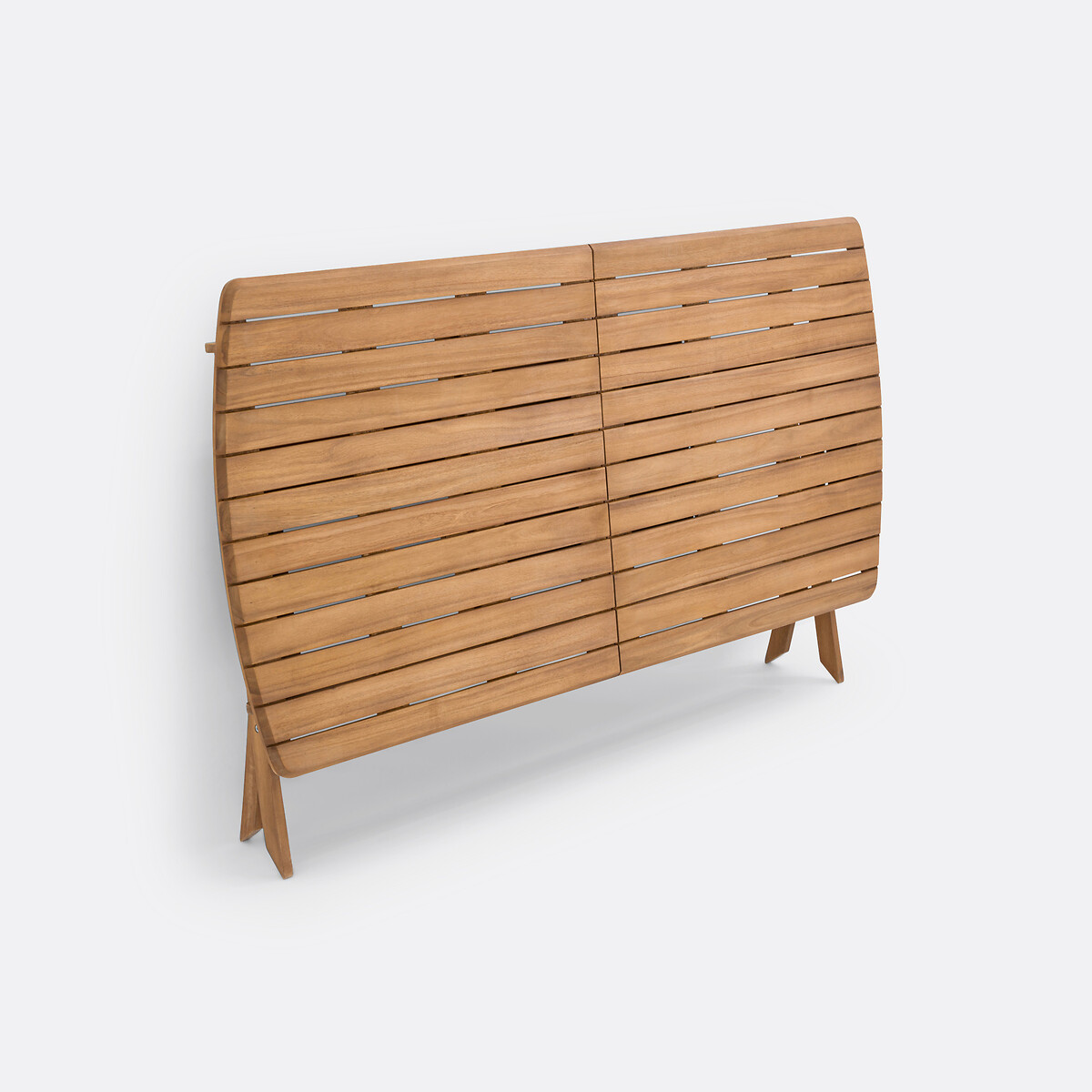 Mesa de jardín plegable extensible, Palera acacia, LA REDOUTE INTERIEURS