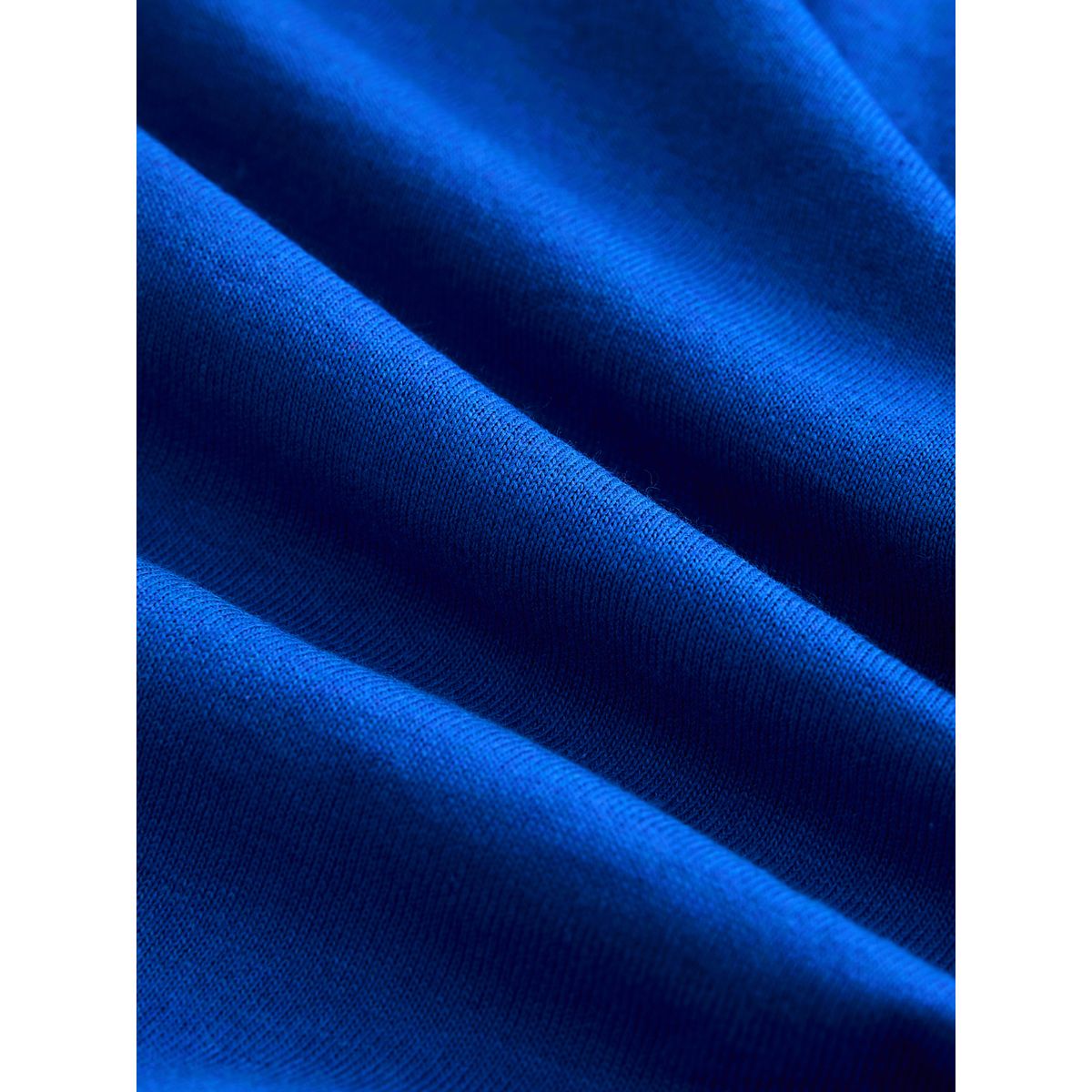 Robe t-shirt courte nouée sur la taille bleu cobalt, NEXT