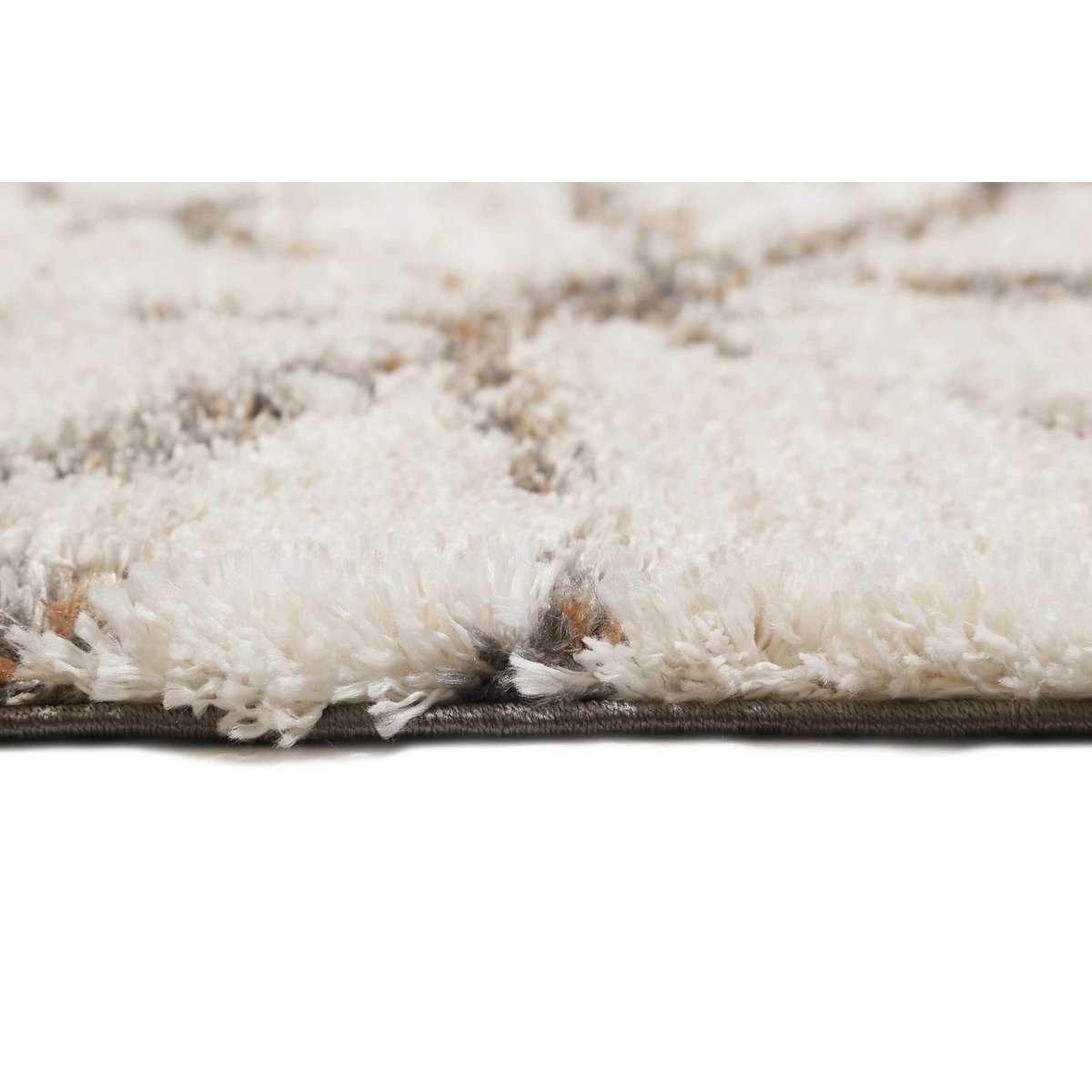 Tapis à poils longs design géométrique , Ronja blanc crème, ESPRIT