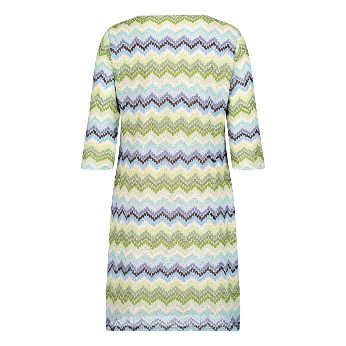 Robe droite à manches 3/4 green/blue, BETTY BARCLAY