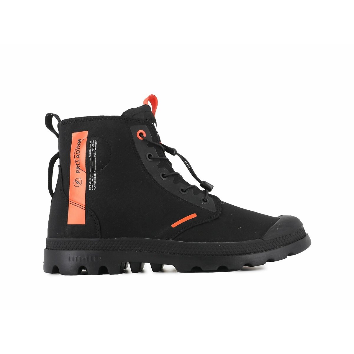 Pampa Lite Journey High Top Trainers black, PALLADIUM