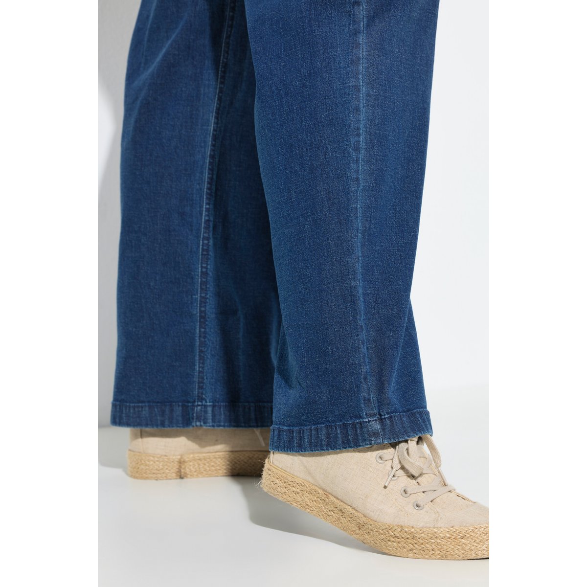 Jean Marlene taille élastique jean bleu foncé, ULLA POPKEN