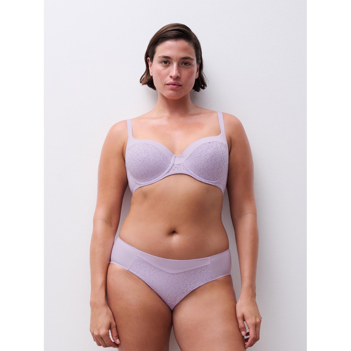 Soutien-gorge coques emboîtant NORAH mauve, CHANTELLE