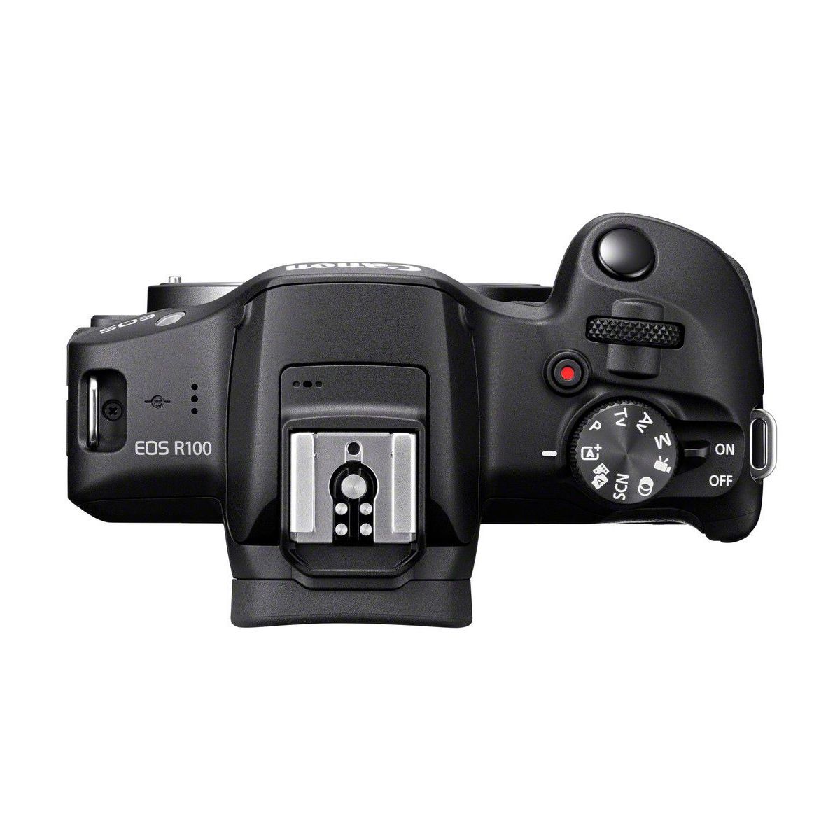 Appareil photo Hybride EOS R100+RF-S 18-45 IS STM+RF-S 55-210mm couleur unique, CANON