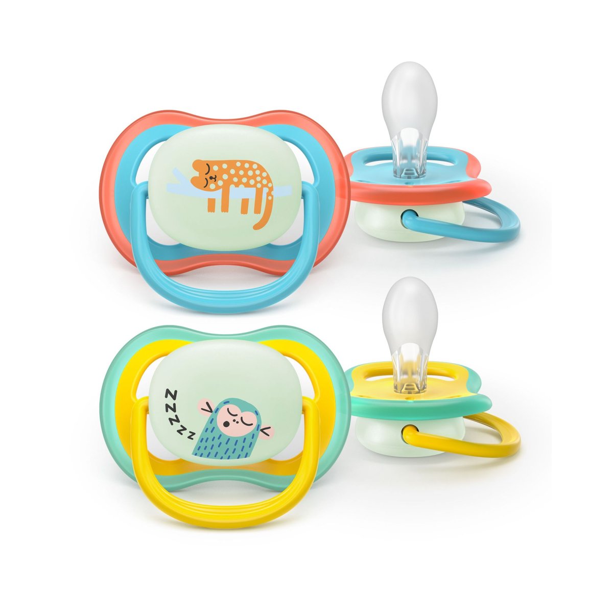 Lot de 2 sucettes Ultra Air bleu, PHILIPS AVENT