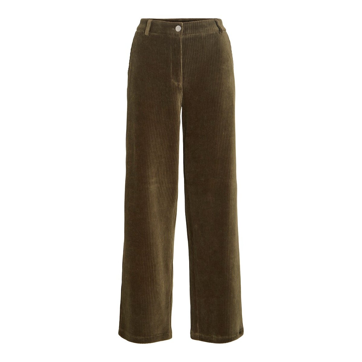 Pantaloni in velluto a coste kaki, VILA