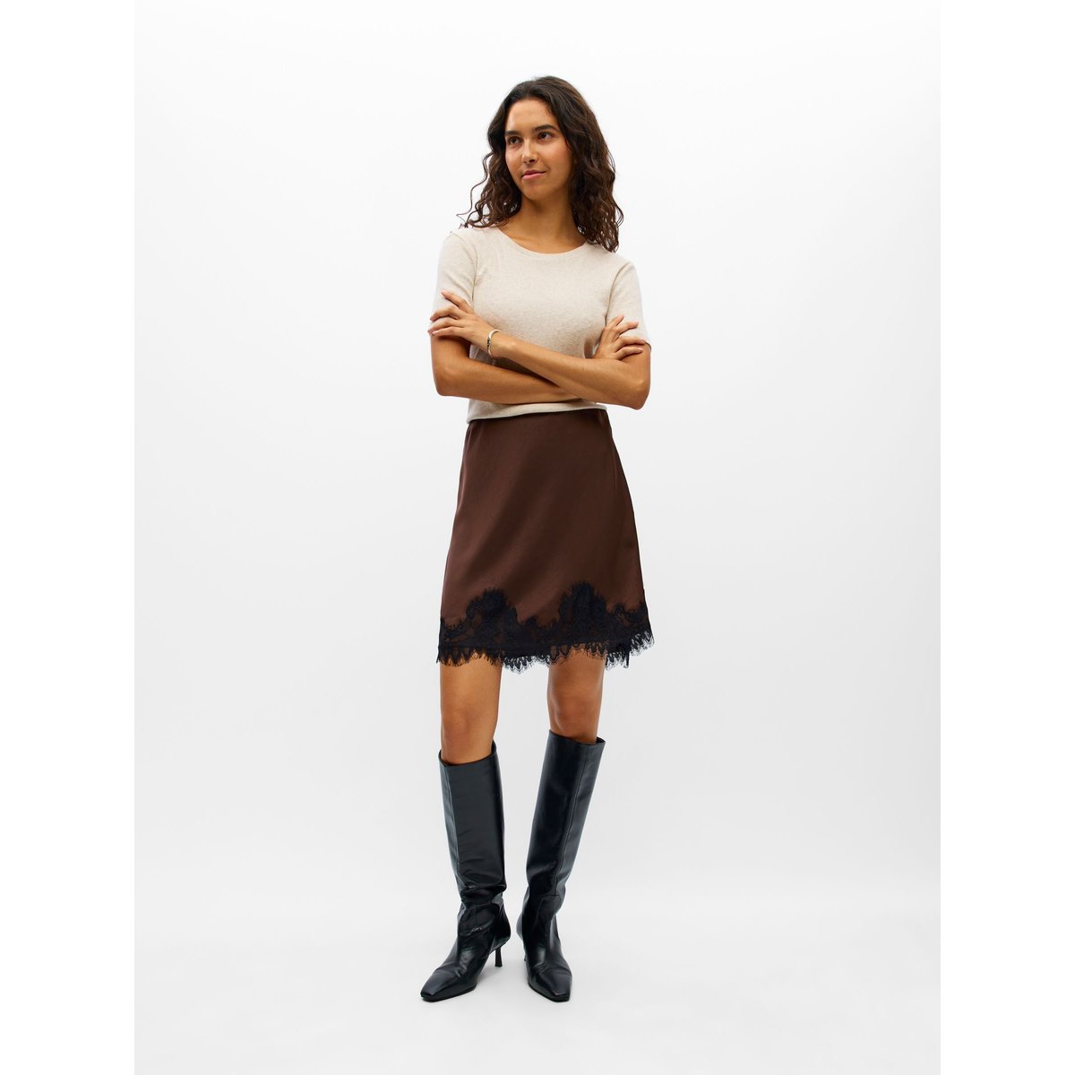 Jupe marron - seal brown1, OBJECT