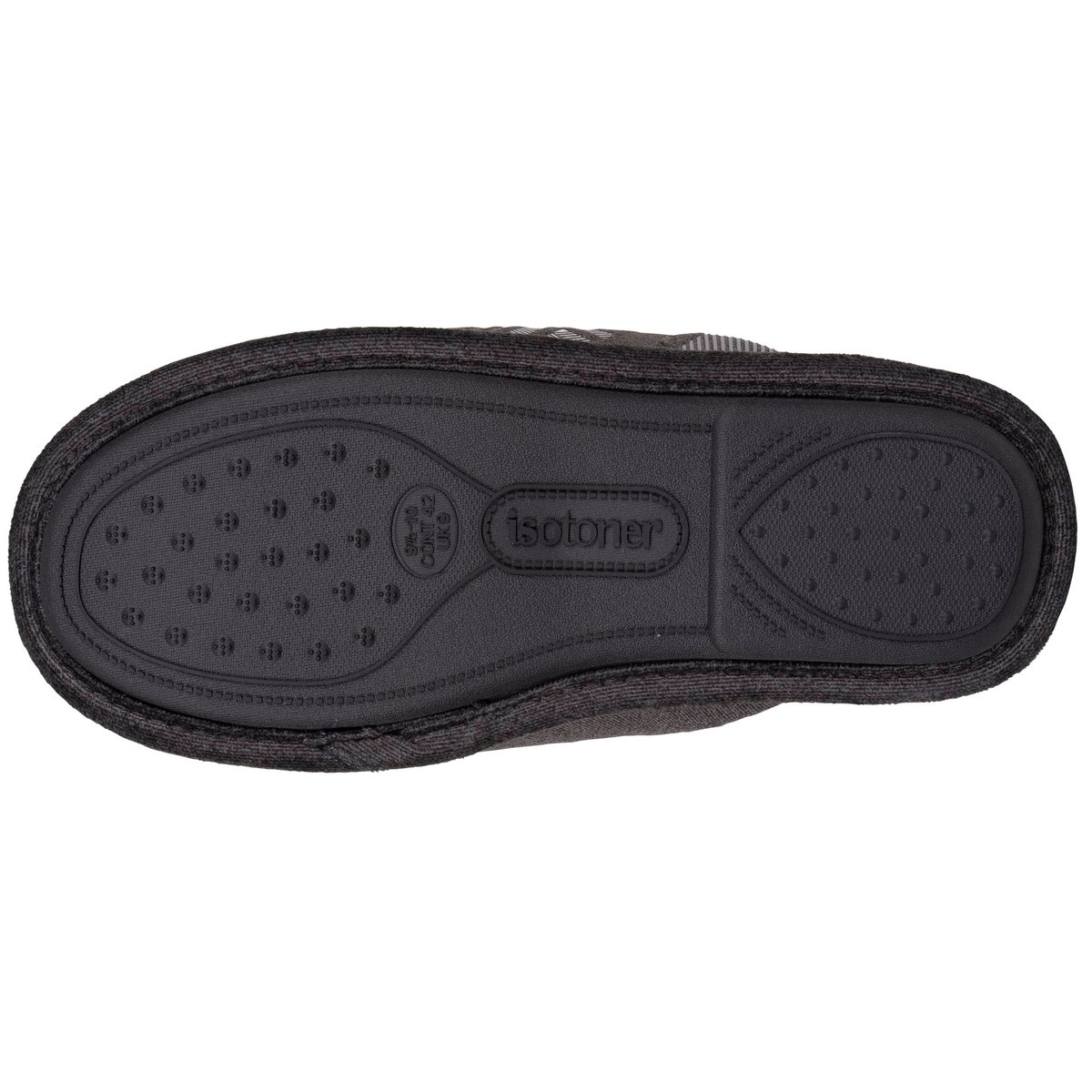 Chaussons Mules gris, ISOTONER